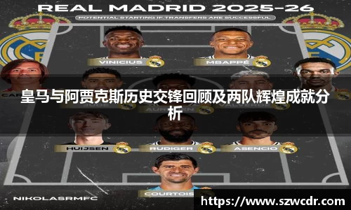 皇马与阿贾克斯历史交锋回顾及两队辉煌成就分析